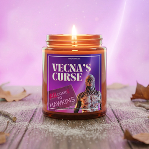 Vecna illatgyertya - 120g, Stranger Things illatgyertya, Upside down, Otthon & Életmód, Gyertya, illat, aroma, Gyertya, Gyertya-, mécseskészítés, MESKA