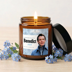 Benedict Bridgerton illatgyertya, Bridgerton illatgyertya, szójaviasz gyertya - Meska.hu