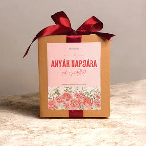 Szeretlek Anyukám illatgyertya- 200g, Ajándék anyának, születésnapra, Anyák napjára - otthon & életmód - gyertya, illat, aroma - gyertya - Meska.hu