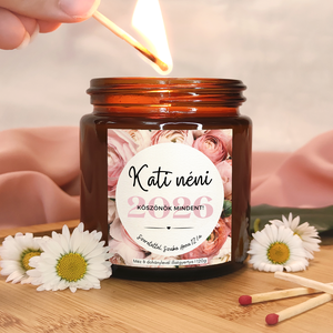 Egyedi Ballagási Ajándék Gyertya Pedagógusoknak Óvónőknek 120g, Ajándék tanároknak, óvónőknek, Otthon & Életmód, Gyertya, illat, aroma, Gyertya, Gyertya-, mécseskészítés, Mindenmás, MESKA
