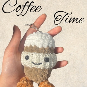 Latte kulcstartó - Meska.hu