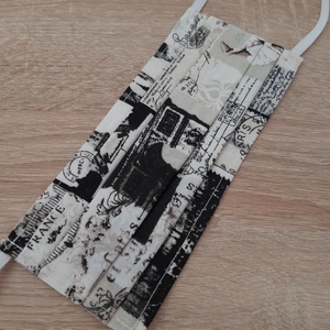 Női textil arcmaszk - vintage mintával - női - női - Meska.hu