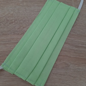 Női textil arcmaszk - élénk pisztáciazöld - női - női - Meska.hu