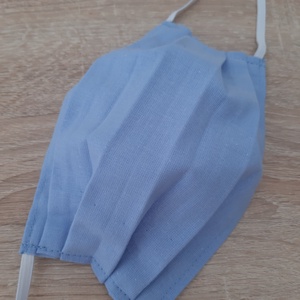 Drótos textil arcmaszk férfiaknak - világoskék egyszínű - férfi & uniszex - férfi & uniszex - Meska.hu