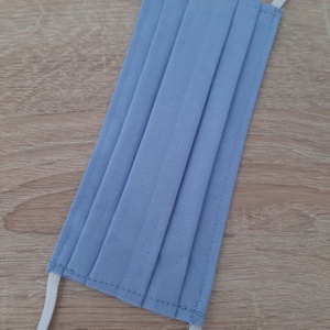 Drótos textil arcmaszk férfiaknak - világoskék egyszínű - férfi & uniszex - férfi & uniszex - Meska.hu