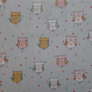 Gyermek textil maszk - világos menta, cuki baglyos - maszk, arcmaszk - gyerek - Meska.hu Gyermek textil maszk - világos menta, cuki baglyos - maszk, arcmaszk - gyerek - Meska.hu