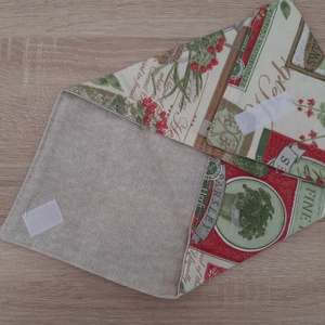 Újraszalvéta tépőzárral, fűszernövényes - otthon & életmód - konyhafelszerelés, tálalás - konyhai textil - szalvéta - Meska.hu