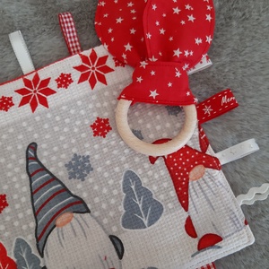 Karácsonyi baba szett - manók és pingvin - játék & sport - 3 éves kor alattiaknak - alvóka & rongyi - Meska.hu