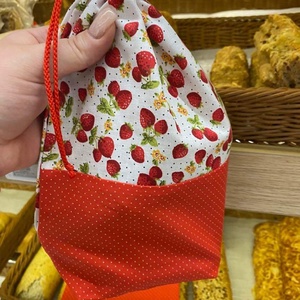 Bármitartó zsákocska szett - tengeres, sötétkék - táska & tok - bevásárlás & shopper táska - shopper, textiltáska, szatyor - Meska.hu