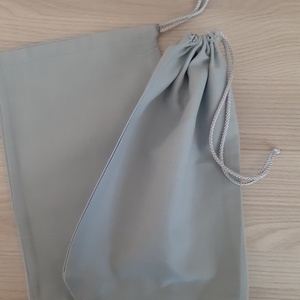 Bármitartó zsákocska szett - halványszürke - táska & tok - bevásárlás & shopper táska - shopper, textiltáska, szatyor - Meska.hu