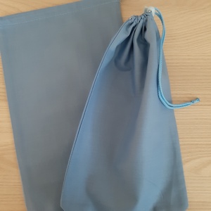 Bármitartó zsákocska szett - világos farmerkék - táska & tok - bevásárlás & shopper táska - shopper, textiltáska, szatyor - Meska.hu