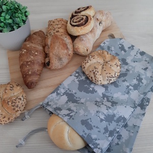 Bármitartó zsákocska szett - szürke terepszínű, Táska & Tok, Bevásárlás & Shopper táska, Shopper, textiltáska, szatyor, Varrás, MESKA