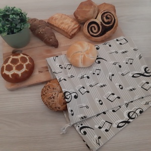 Textil zsákocska szett - natúr színvilágban, Táska & Tok, Bevásárlás & Shopper táska, Shopper, textiltáska, szatyor, Varrás, MESKA