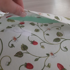 Székpárna szett (10 db-os) - eperke mintával - otthon & életmód - lakástextil - székpárna, huzat - Meska.hu