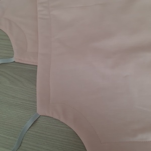 Ovis bélelt derékalj, lepedő KÉSZLETEN - pasztell rózsaszín, Játék & Sport, Ovis felszerelés, Ovis lepedő, Varrás, MESKA