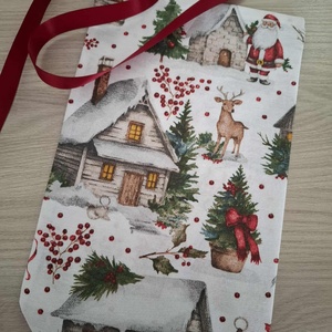 Mikulás zsák - ünnepi táj - karácsony - mikulás - mikulás zsák - Meska.hu