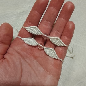 Angyalszárnyas karkötő - ékszer - karkötő - ásványkarkötő - Meska.hu