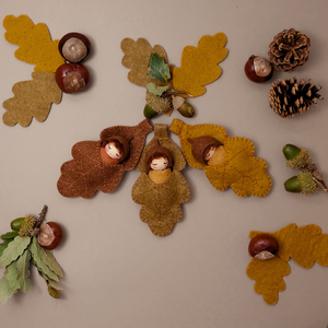 Levélmanó - kellékek & szerszámok - dekorációs kellékek - őszi dekor - falevél - Meska.hu