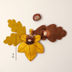 Levélmanó - kellékek & szerszámok - dekorációs kellékek - őszi dekor - falevél - Meska.hu