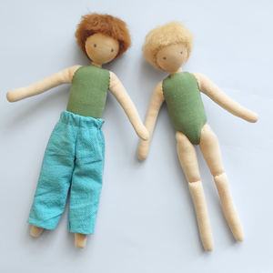 Boti Baba alapszettben - játék & sport - baba & babaház - öltöztethető baba - Meska.hu