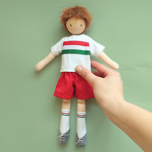 Boti Baba - Focista szett - játék & sport - baba & babaház - öltöztethető baba - Meska.hu