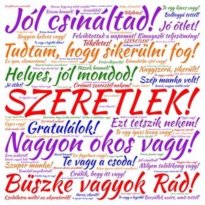 50 pozitív megerősítő mondat bögre - otthon & életmód - konyhafelszerelés, tálalás - tálalás - bögre & csésze - Meska.hu