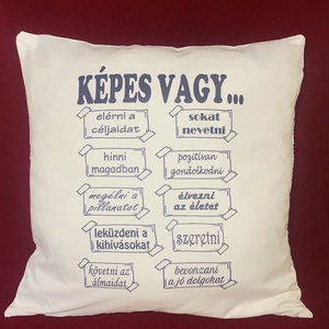 Egyedi nyomtatott párna, Otthon & Életmód, Lakástextil, Párna & Párnahuzat, Díszpárna (belsővel együtt), Mindenmás, MESKA