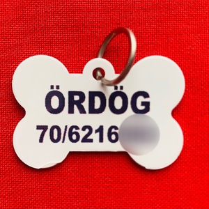 Egyedi nyomtatott kutya/cica biléta - Meska.hu