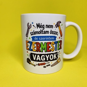 Ezermester bögre - otthon & életmód - konyhafelszerelés, tálalás - tálalás - bögre & csésze - Meska.hu