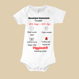 Kezelési útmutató baba Bódy, Baba - mama, Babaruházat, Baba body, Mindenmás, MESKA