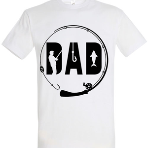 DAD horgász, póló, Ruha & Divat, Férfi ruha, Póló, Mindenmás, MESKA