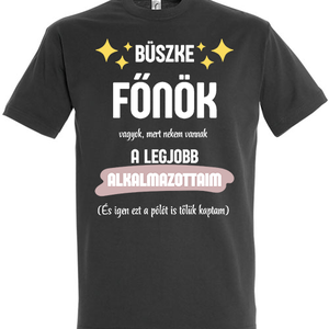 Büszke főnök, póló, Ruha & Divat, Férfi ruha, Póló, , MESKA