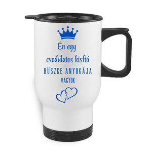 Én egy csodálatos kisfiú, termo autós bögre, Otthon & Életmód, Konyhafelszerelés, tálalás, Tálalás, Bögre & Csésze, , MESKA