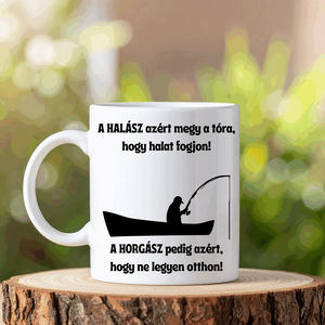 A halász, bögre, Otthon & Életmód, Konyhafelszerelés, tálalás, Tálalás, Bögre & Csésze, , MESKA