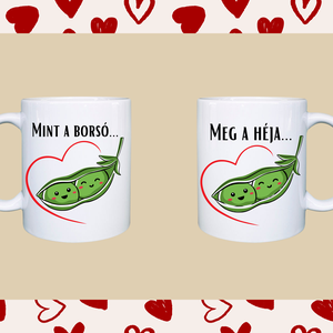 Mint borsó meg a héja bögre szett (2 db-os), Otthon & Életmód, Konyhafelszerelés, tálalás, Tálalás, Bögre & Csésze, , MESKA