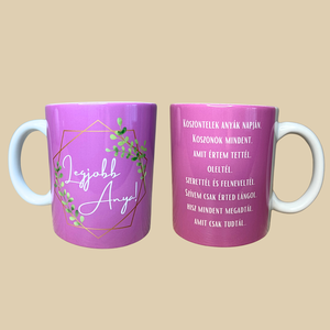 Köszöntelek anyák napján, Otthon & Életmód, Konyhafelszerelés, tálalás, Tálalás, Bögre & Csésze, , MESKA