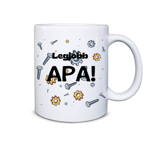 Legjobb apa, Otthon & Életmód, Konyhafelszerelés, tálalás, Tálalás, Bögre & Csésze, , MESKA