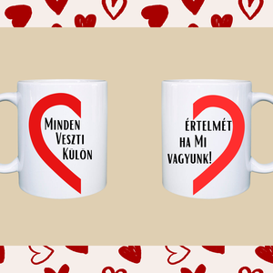 Minden értelmét veszti, (2 db os szett), Otthon & Életmód, Konyhafelszerelés, tálalás, Tálalás, Bögre & Csésze, , MESKA