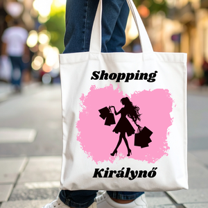 Shopping királynő, Táska & Tok, Bevásárlás & Shopper táska, Shopper, textiltáska, szatyor, , MESKA