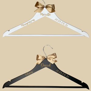 Arany vállfa szett, Esküvő, Ruha, Vállfa, , MESKA