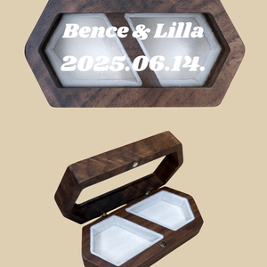 Esküvői gyűrűsdoboz, Esküvő, Kiegészítők, Gyűrűtartó & Gyűrűpárna, , MESKA