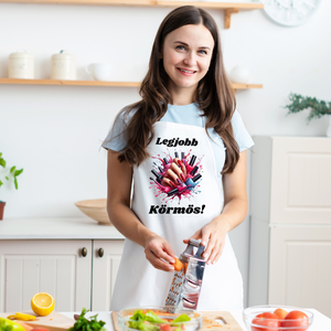 Kötény bármilyen szöveggel és képpel - otthon & életmód - konyhafelszerelés, tálalás - konyhai textil - kötény - Meska.hu