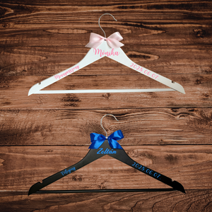 Esküvői vállfa több színben - esküvő - ruha - vállfa - Meska.hu