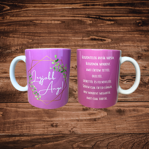 Köszöntelek anyák napján, Otthon & Életmód, Konyhafelszerelés, tálalás, Tálalás, Bögre & Csésze, , MESKA