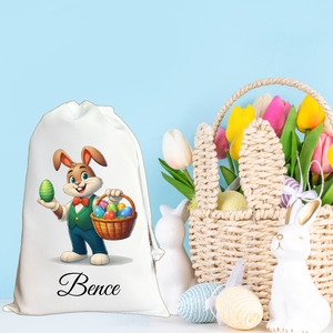 Tojásgyűjtő zsák, Ünnepi díszek, dekorációk, Húsvéti díszek és dekorációk, Húsvéti kosár, , MESKA