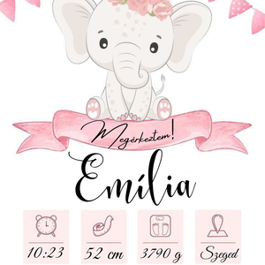 Baba születés kép - baba - mama - babaemlékek - baba emlékőrző - Meska.hu