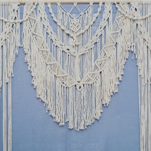 Makramé boldogságkapu, köszönőajándékkal, Esküvő, Dekoráció, Helyszíni dekor, Csomózás, MESKA