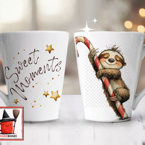 Karácsonyi Lajháros Latte Bögre  / Sweet Dreams - otthon & életmód - konyhafelszerelés, tálalás - tálalás - bögre & csésze - Meska.hu