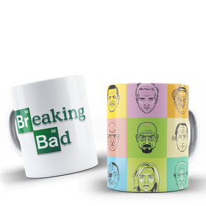 Breaking bad, Otthon & Életmód, Konyhafelszerelés, tálalás, Tálalás, Bögre & Csésze, Kerámia, Festett tárgyak, MESKA