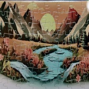 Puzzle, Játék & Sport, Puzzle, Kirakó, kocka kirakó, Festészet, MESKA